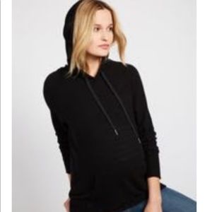 A Pea in the Pod Hooded Maternity Sweatshirt